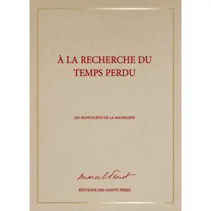 À la recherche du temps perdu