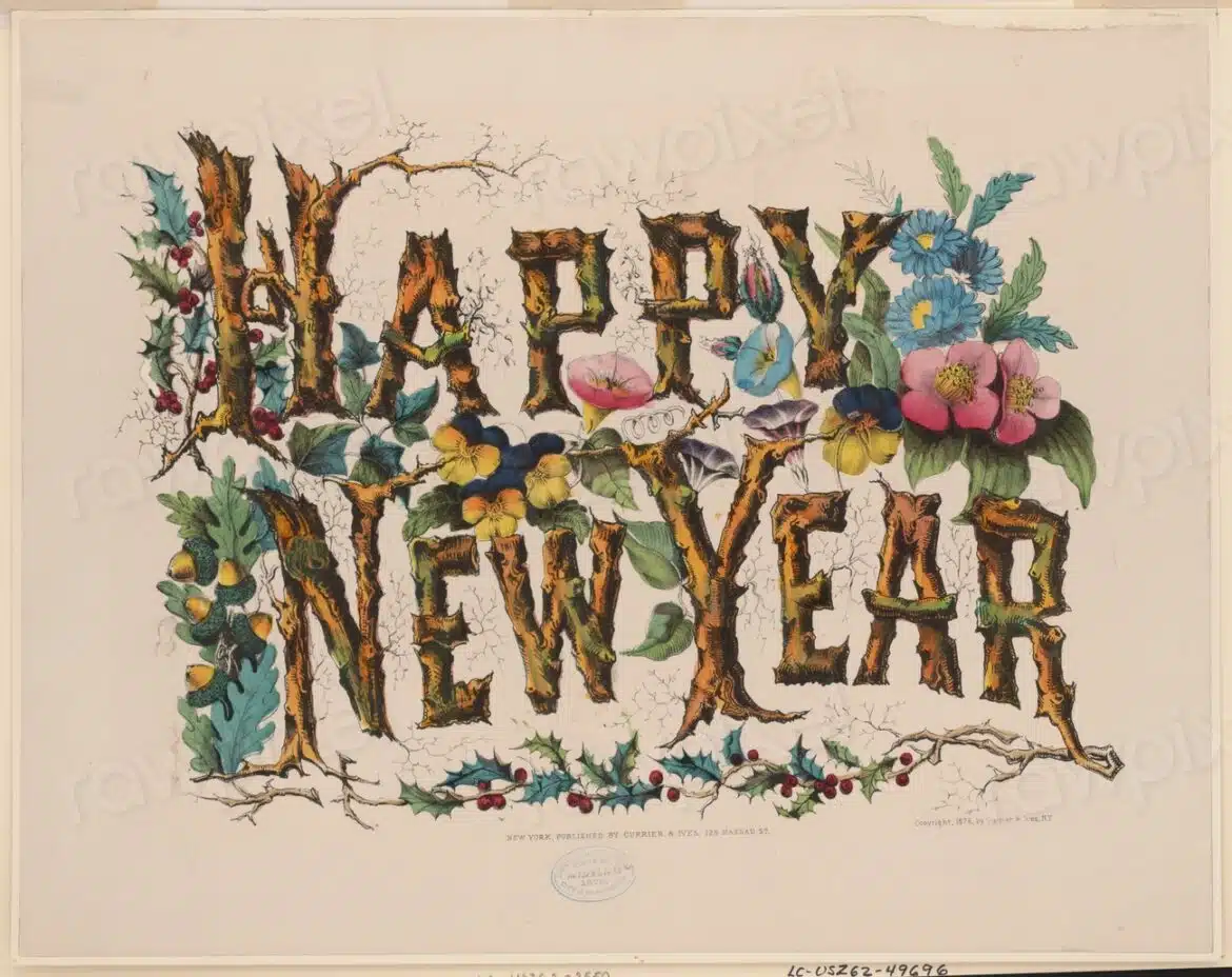 Bonne année (en anglais mais bonne année quand même !)
