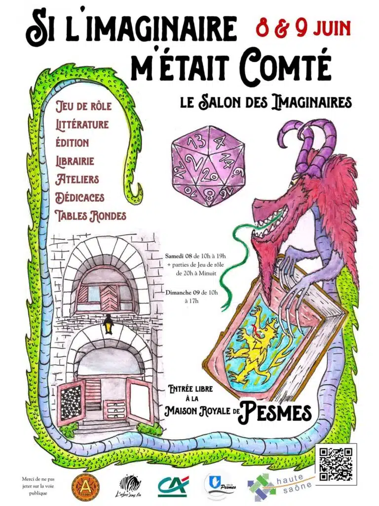 Affiche du salon Si l'imaginaire m'était Comté