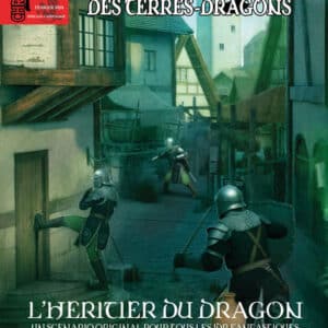 Couverture du Chronique des Terres Dragon 10 : L'héritier du dragon