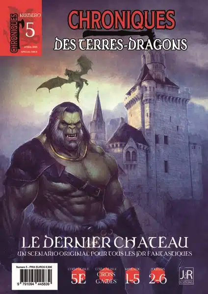 Couverture du Chronique des Terres Dragon 5 : Le dernier château