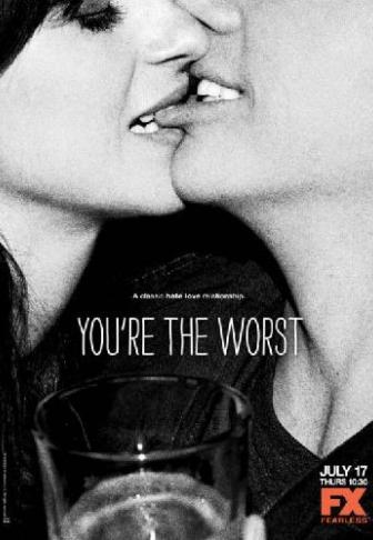 Poster officiel pour la première saison de You're the Worst