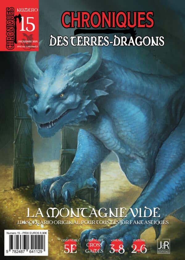 Couverture du Chronique des Terres Dragon 15 : La Montagne Vide