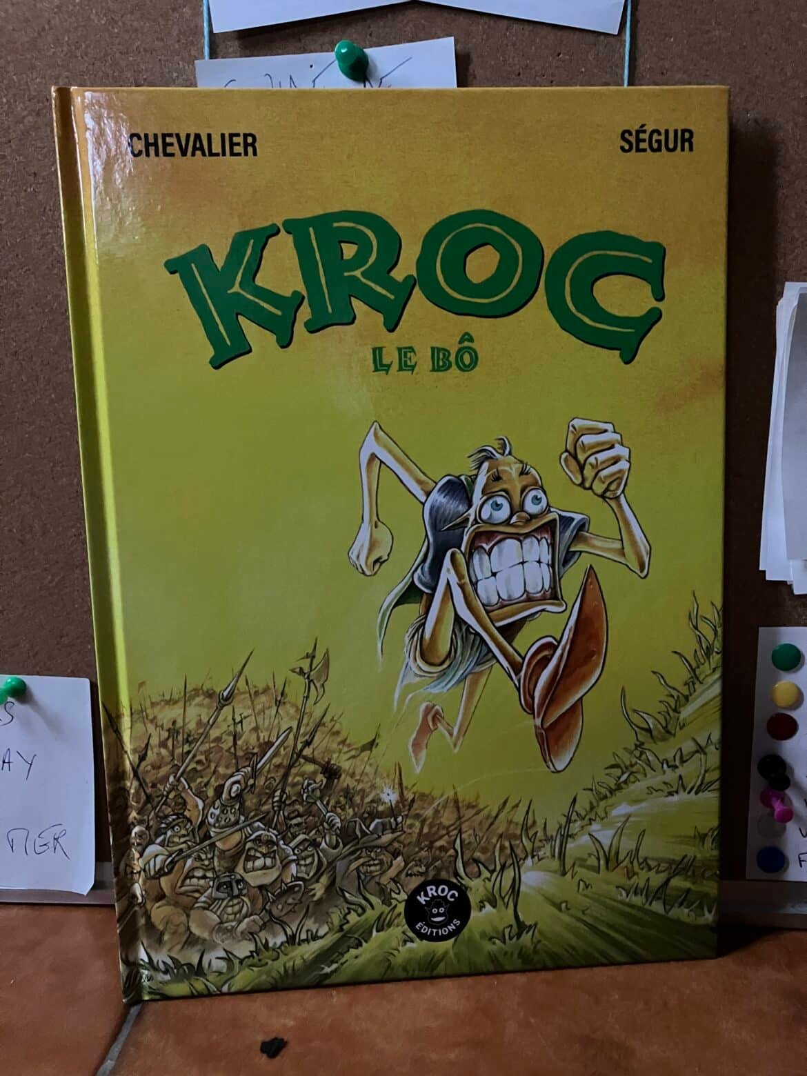 La BD Kroc le bô, par Chevalier et Ségur (réédition 2024)